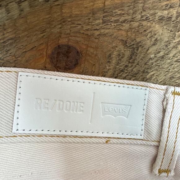 RE/DONE x Levi's Collaboration The Short in Pink Size 25 NWT - Picture 5 of 12